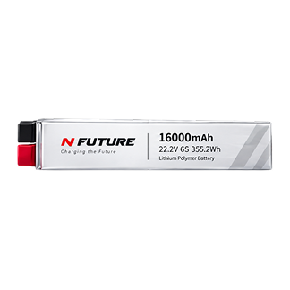 16000mAh / 22.2V / 6S / 355.2Wh